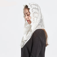 Fashion Veil White hijab-Scarves-Golonzo