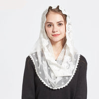 Fashion Veil White hijab-Scarves-Golonzo