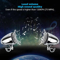 Motorcycle MP3 Music audio Player Bluetooth Speakers - Waterproof portable Stereo with FM Radio Tuner-Audio-Golonzo