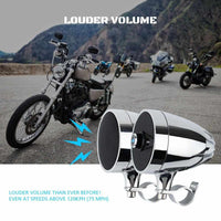 Motorcycle MP3 Music audio Player Bluetooth Speakers - Waterproof portable Stereo with FM Radio Tuner-Audio-Golonzo