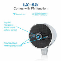 Motorcycle MP3 Music audio Player Bluetooth Speakers - Waterproof portable Stereo with FM Radio Tuner-Audio-Golonzo