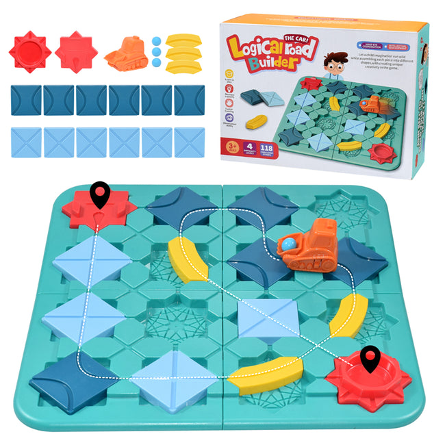 Logical Road Builder - Building Maze Brain Puzzle Toys-Toys-Golonzo