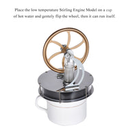 Low Temperature Stirling Engine Model-Model & Toys Manuals-Golonzo