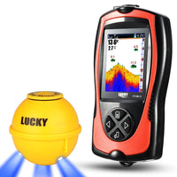 Rechargeable Portable Fish Finder with Wireless Sensor-Fish Finders-Golonzo