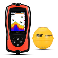 Rechargeable Portable Fish Finder with Wireless Sensor-Fish Finders-Golonzo