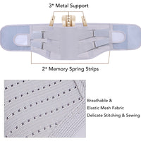 Lumbar Support Belt - Orthopedic Lumbar Medical Strain Pain Relief-Supports & Braces-Golonzo