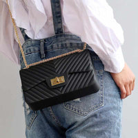Luxury Women Vintage Handbags with Chain-Handbags-Golonzo