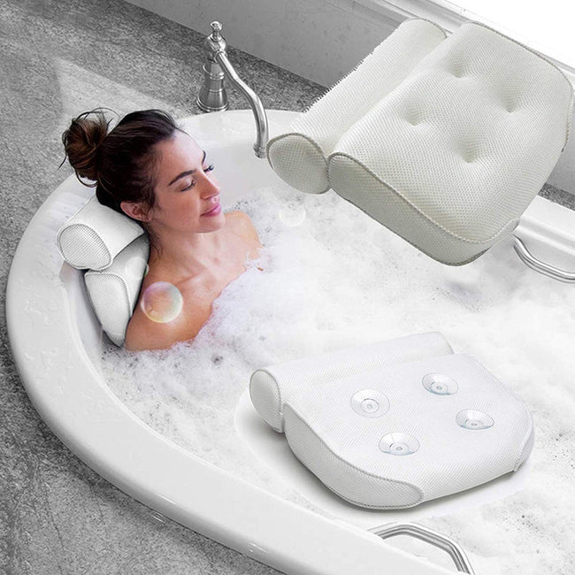 Luxury Home Bath Spa Pillow Cushion Relaxing Massage-Bath Pillow-Golonzo