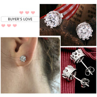 Stud Crown Earring Piercing Fashion Jewelry-Earrings-Golonzo