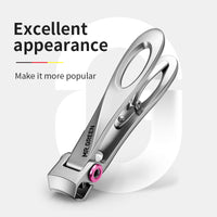 Stainless Steel Wide Jaw Nail Clippers-Nail Clippers-Golonzo