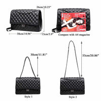 Luxury Large Shoulder Pu Leather Travel Crossbody Bags-Handbags-Golonzo