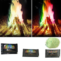 Magic Fire Tricks Colorful Flames Powder Bonfire Camping Survival-Camping Lights & Lanterns-Golonzo
