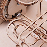 Marble Run Gear Transmission Assembly Model Building Kits Wooden 3D Puzzles-Toys-Golonzo
