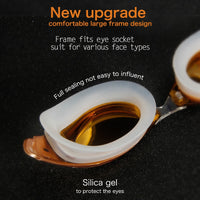 Swimming Glasses Anti Fog UV Protection Goggles-Golonzo
