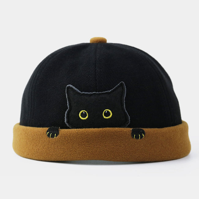 Landlord Hat Street Cat Pattern-Hats-Golonzo