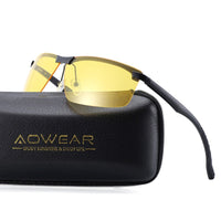 Men's Yellow Night Vision Glasses for Driving-Sunglasses-Golonzo