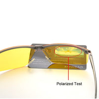 Men's Yellow Night Vision Glasses for Driving-Sunglasses-Golonzo