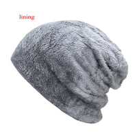 Fashion knitted Winter Hats - Thick and warm Soft Knitted Beanies-Hats-Golonzo