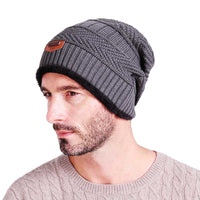 Fashion knitted Winter Hats - Thick and warm Soft Knitted Beanies-Hats-Golonzo