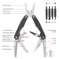 Multitool Portable Folding Pocket Pliers-Pliers-Golonzo