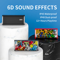 Portable Bluetooth Loudspeaker with Graffiti Art-Speakers-Golonzo