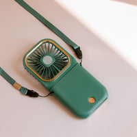 Mini Foldable hanging neck Cooling fan-Fans-Golonzo