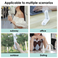 Mini Fan 3 IN 1 Rechargeable - Hand Fan Foldable-Fans-Golonzo