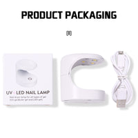 Mini Nail Dryer UV Lamp Manicure Machine-Nail Dryers-Golonzo