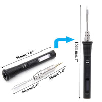Portable Electric Soldering Iron Adjustable Temperature-Soldering Irons-Golonzo