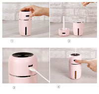 Mini humidifier usb car office air purifier small humidifier Air purification and water supply device-Vehicle Air Freshener-Golonzo