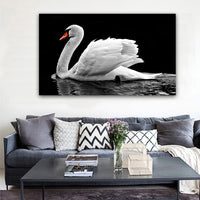Modern Black White Art Print Poster On Canvas Wall Pictures-Art Pencils-Golonzo
