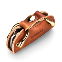 Leather Smart Key Wallet DIY Keychain - Key Organizer Holder-Key Holder-Golonzo