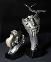 Modern Statues, Creative, Abstract Faces, Art Living Rooms, Antique Home Furnishing-statue-Golonzo
