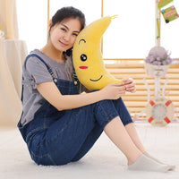 Moon Pillow Plush Toys Cute Luminous Pillow Toy Led Light Pillow Glow in Dark Plush Pillow Doll-LED light Bulbs-Golonzo