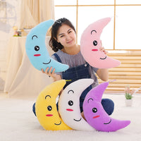 Moon Pillow Plush Toys Cute Luminous Pillow Toy Led Light Pillow Glow in Dark Plush Pillow Doll-LED light Bulbs-Golonzo