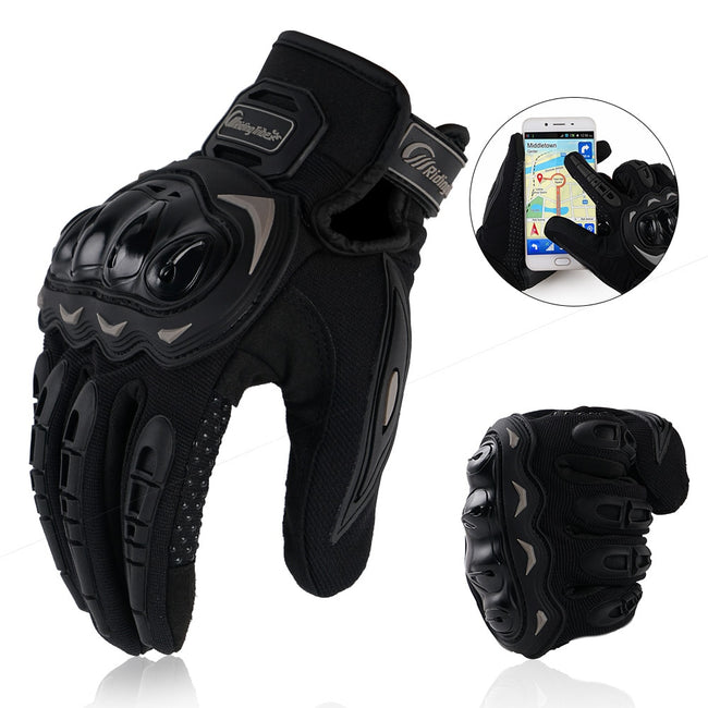 Full Protection Breathable Motorcycle Glove-Gloves & Mittens-Golonzo