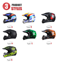 Racing Motorcycle Helmet Professional Off-road Helmet-Motorcycle Helmets-Golonzo
