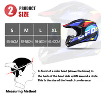 Racing Motorcycle Helmet Professional Off-road Helmet-Motorcycle Helmets-Golonzo
