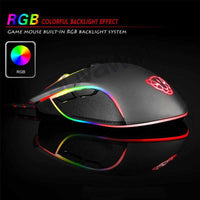 V30 Wired USB Gaming Mouse - 3500 DPI Backlight Professional Support Macro Programming-Mice & Trackballs-Golonzo