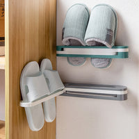 Multi foldable bathroom slippers shelf holder waterproof-Storage Holders & Racks-Golonzo