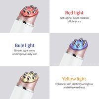 Multifunction LED Photon Therapy High Vibration EMS Heating Massage Face Eye Massager Skin Lifting Anti Wrinkle SPA Facial Tools-Massage & Relaxation-Golonzo