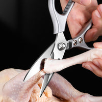Kitchen Stainless Scissors Meat Vegetable Cutting-Cuticle Scissors-Golonzo
