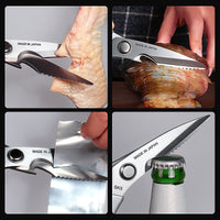Kitchen Stainless Scissors Meat Vegetable Cutting-Cuticle Scissors-Golonzo