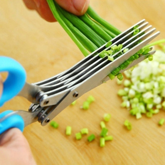 Muti Cut Stainless Kitchen Scissors-Kitchen Slicers-Golonzo