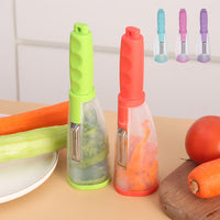 Peeling Knife With Storage Tube-Food Peelers and Corers-Golonzo