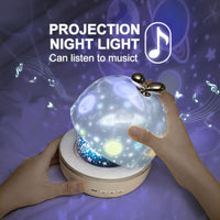 Music Projector Planetarium Night Light With BT Speaker-Projectors-Golonzo