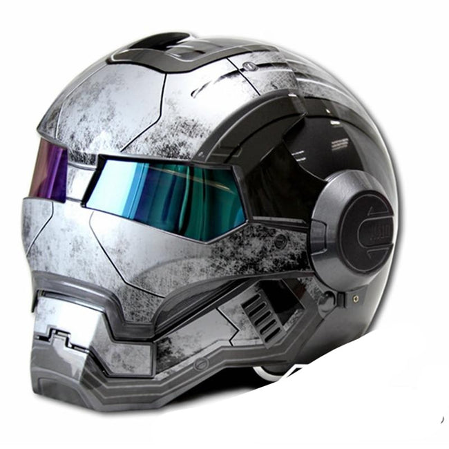 IRONMAN - War Machine Motorcycle Helmet-Motorcycle Helmets-Golonzo
