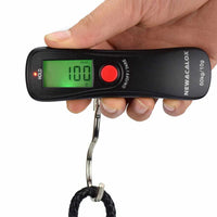 Hanging Hook Scale - 50kg x 10g Mini Portable Electronic Scale for Luggage and Others-Measuring Scale-Golonzo