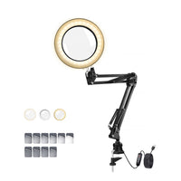 Illuminated Magnifier USB 3 Colors LED - LED Magnifying Glass-Magnifiers-Golonzo