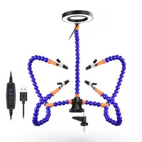 Table Clamp Soldering Helping Hands - Magnifier Welding Repair Tool-Magnifiers-Golonzo